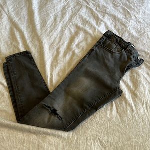 Zara kids washed out black jeans size 11
